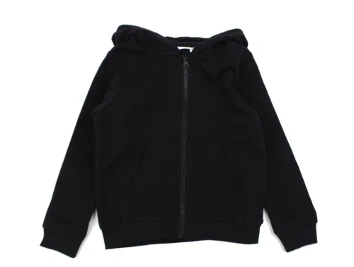 Name It black hoodie sweatcardigan